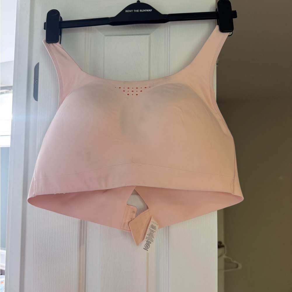 Athleta Light Pink Seamless Sports Bra